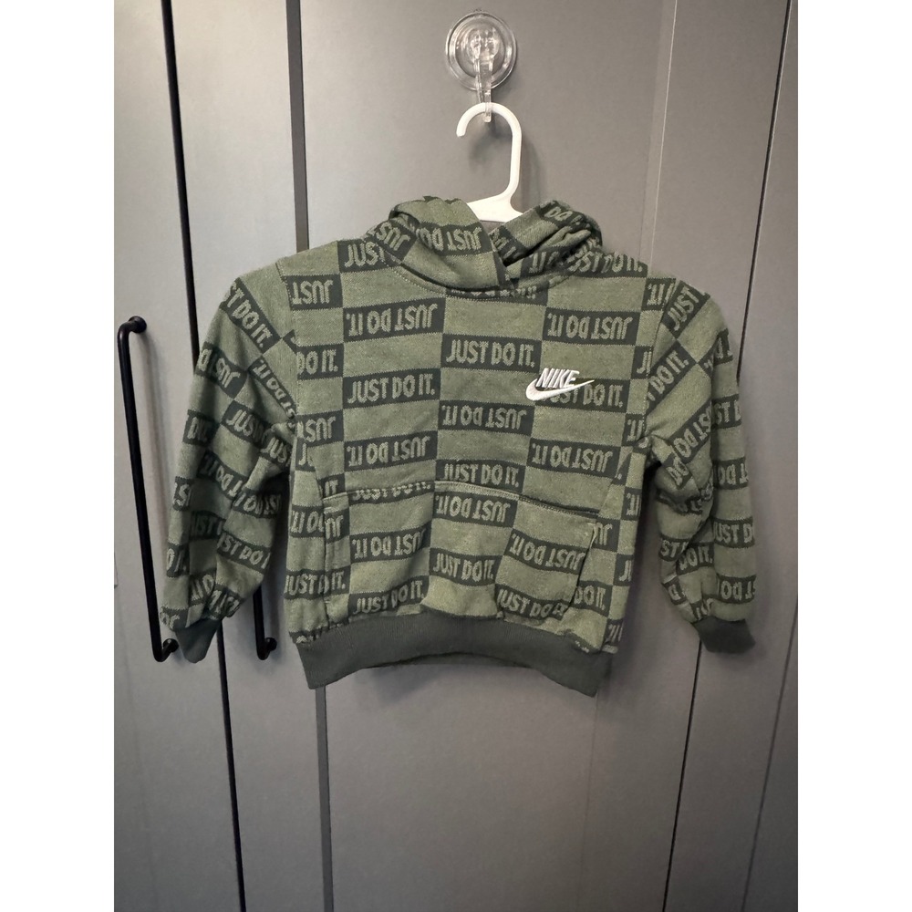 Nike Kids Toddler Hoodie Just Do It Size XS 3-4 years Excellent Conditioj